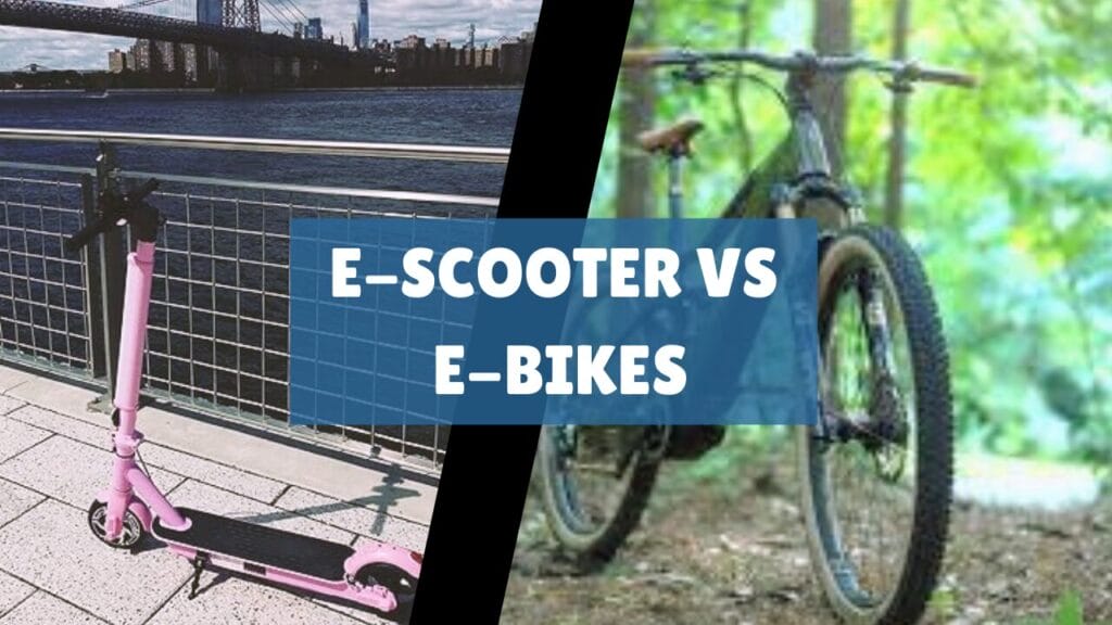 escooter vs ebike