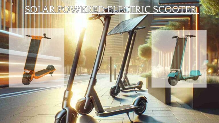 solar powered electric scooters eco friendly rides