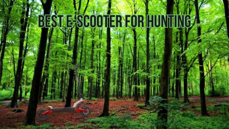 electric scooter for hunting